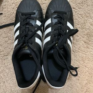 Black adidas sneakers